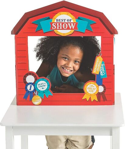 Fun Express "22" County Fair Tabletop Cardboard Cutout Stand-Up - Party Decor - Perfect for Tables, Weddings, Events, and Celebrations - 1 Piece in Saudi Arabia