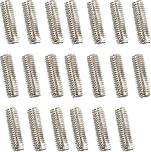 15Pcs M8x100 Stainless Steel Fully Threaded Screw Rod Stud in Saudi Arabia