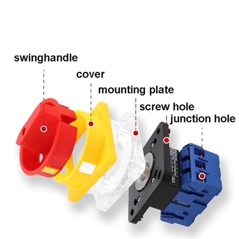 SD11 25A 32A 40A 63A 3P تبديل التبديل الكاميرات الكاميرات الروتاري يمكن أن تحل محل الطاقة GLD11 JFD11 LW30 SFD11 JYD11 (SD11-80A) in Kuwait