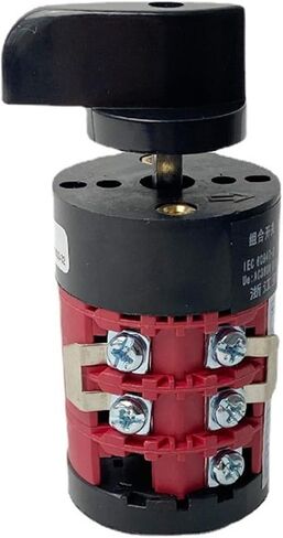 3 Position HZ5B-20/3 Changeover Rotary Cam Switch 20A 3 Poles Screws Terminals Silver Contact Electrical Control Circuit in Saudi Arabia