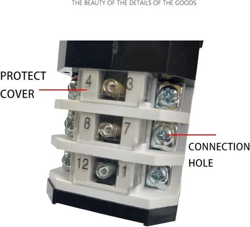 مفتاح CAM LW12-16/3 Rotary Changeover 12 Terminals 3 مواقف التشغيل On-On DIY استخدام الطاقة المزدوجة للسيطرة على محرك 5.5 كيلو وات حمولين in Saudi Arabia