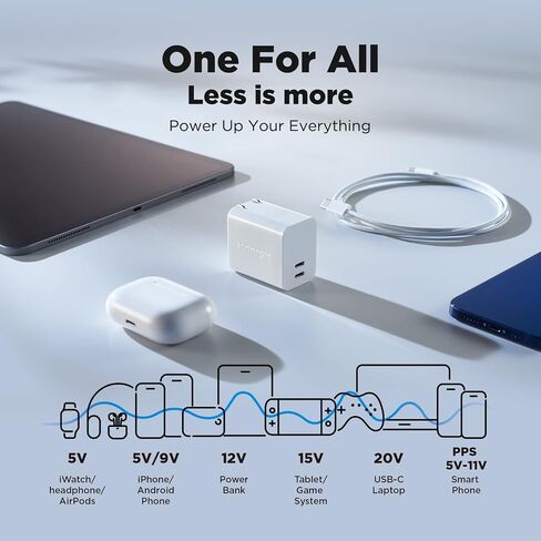 innergie 30W PD3.0 QC4+ PPS SFC2.0 USB C ADAPTER ADAPTER POWAR in Kuwait