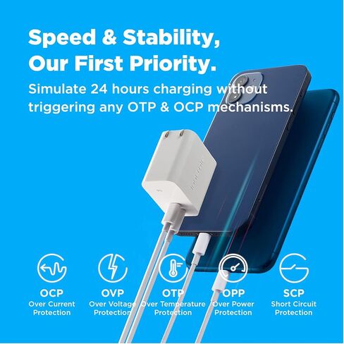 innergie 30W PD3.0 QC4+ PPS SFC2.0 USB C ADAPTER ADAPTER POWAR in Kuwait