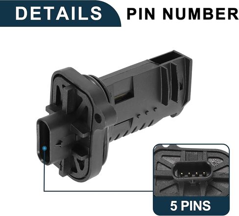 Mass Air Flow Sensor Meter Durable | MAF Sensor for BMW 320i Base 2013-2018 No.13627602038 1 Pcs in Saudi Arabia