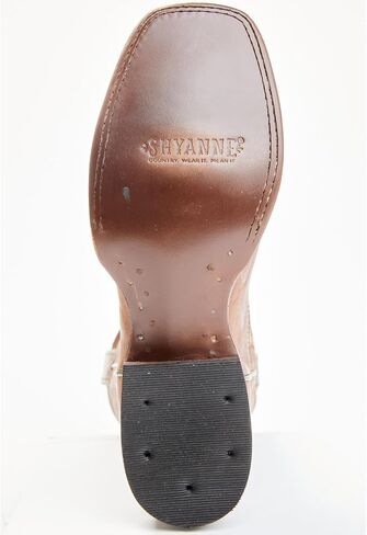 Shyanne Women's Jeannie Western Boot Broad Square Toe - Bbw55 in Saudi Arabia