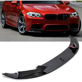 Front Pumper Lip Fit لعام 2011 2012 2013 2014 2015 2016 BMW F10 520i 528i 535i 550i M Sport Pumper Spoiler Splitter Black 4pcs in Kuwait