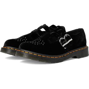 Martens 8065 Mary Jane - صنادل للنساء - جزء علوي من الجلد - نعل داخلي من مادة EVA - نعل خارجي مقاوم للزيوت والدهون، زيتوني فاتح مقاس UK 6 (سيدات أمريكيات 8) M in Kuwait