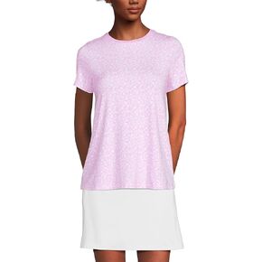 Lands' End Women's Power Performance Short Sleeve Crewneck Tee in Saudi Arabia