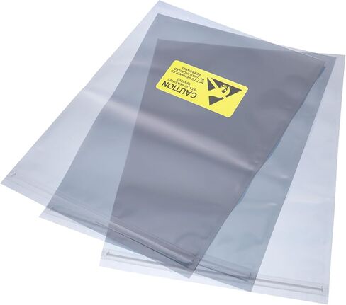 MECCANIXITY Anti Static Bags Shielding Bag 30pcs 9.8x11.8inch(25x30cm) Resealable with Labels for Hard Drive HDD SSD PCB Board in Saudi Arabia
