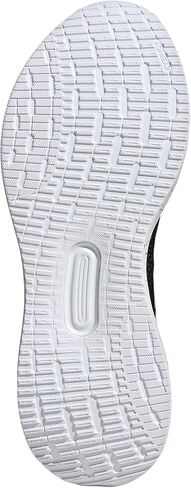 adidas Men's Run Falcon 5 Sneaker, Black/White/Black, 8 in Saudi Arabia