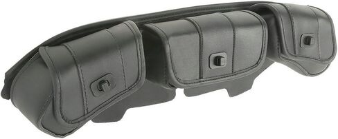Windshield Bag Tri Pouch 3 Pocket For Harley Touring Electra Street Glide 96-13 in Saudi Arabia