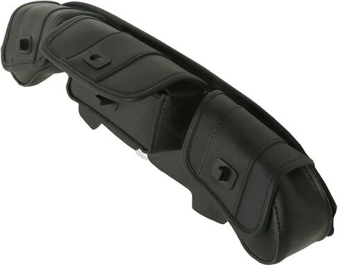Windshield Bag Tri Pouch 3 Pocket For Harley Touring Electra Street Glide 96-13 in Saudi Arabia