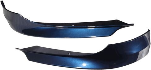 Pre-Painted Front Bumper Lip Splitter Compatible with 2009-2012 BMW E90, L Type Painted Black Sapphire Metallic # 475 PP Air Dam Chin Diffuser Front Bumper Lip by IKON MOTORSPORTS, 2010 in Saudi Arabia