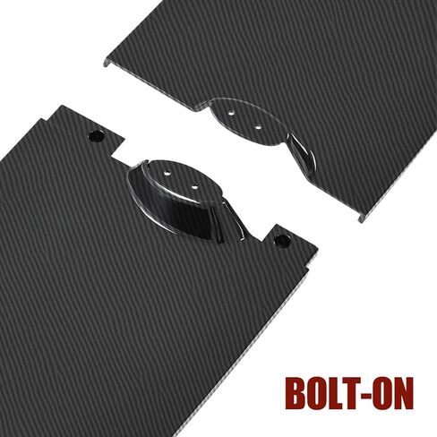 Front Pumper Lip Fit لعام 2011 2012 2013 2014 2015 2016 BMW F10 520i 528i 535i 550i M Sport Pumper Spoiler Splitter Black 4pcs in Kuwait