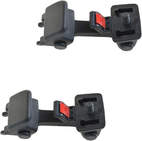 Hood Catch Hold Down Latch Driver & Passenger Side Kit 2pcs Set Front for Jeep for Wrangler 2007-2017 for Wrangler JK 2018 55395653AF CBB0H380AB in Saudi Arabia