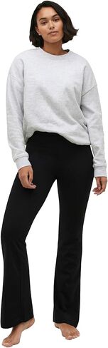 ellos Plus Size Knit Bootcut Leggings in Saudi Arabia