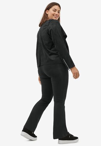 ellos Plus Size Knit Bootcut Leggings in Saudi Arabia