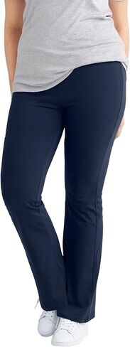 ellos Plus Size Knit Bootcut Leggings in Saudi Arabia