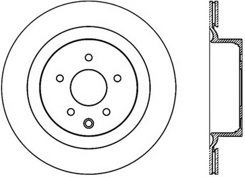 Stoptech 127.42101L Sport Rilrilled Brake Brake Rotor (LEAR LEFT) ، 1 حزمة in Saudi Arabia