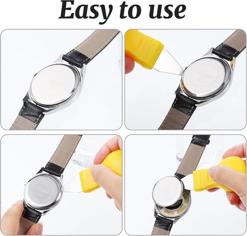 5 Pcs Watch Back Remover Tool, Watch Battery Replacement Tool Kit, Pry Watchs Back Cover Case Opener for Wristwatch Repair in Saudi Arabia