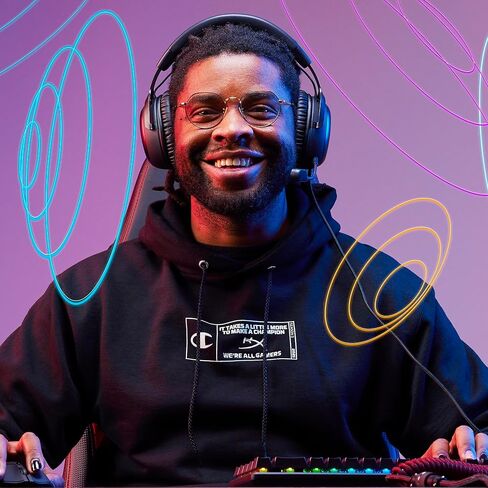 HyperX Cloud III – Wired Gaming Headset, PC, PS5, Xbox Series X|S, Angled 53mm Drivers, DTS, Memory Foam, Durable Frame, Ultra-Clear 10mm Mic, USB-C, USB-A, 3.5mm – Black (Renewed) in Saudi Arabia