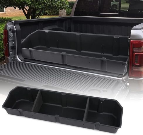 ALLGOOD Truck Storage Box Truck Bed Storage Cargo Organizer Compatible with Dodge Ram 1500/2500/3500 2019 2020 2021 2022 2023 Pickup Container in Saudi Arabia