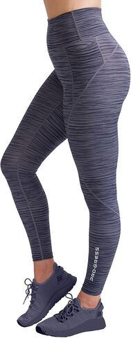 Compression Leggings for Women - Tummy Control Workout Gym Running Yoga Pants in Saudi Arabia