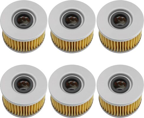 Caltric Oil Filter Compatible with Honda Pioneer 700 SXS700M 2014-2020 / Rancher 400 TRX400FA 2004-2007 / Foreman Rubicon 500 TRX500FA 2000-2014 in Saudi Arabia