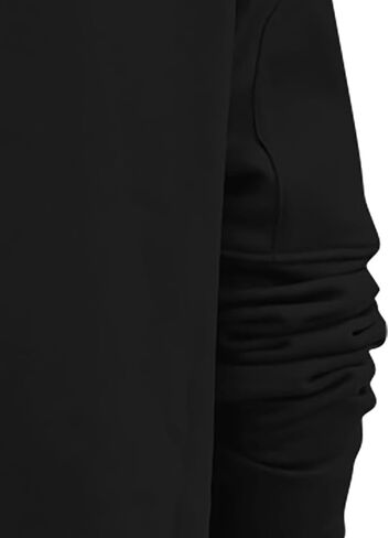 هوديي للرجال الكامل Zip Up Sweatshirts الأكمام الطويلة ذات الحجم الكبير مع معطف الشتاء خريف سستة in Saudi Arabia