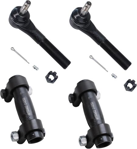 Detroit Axle - طقم تعليق 13 مساءً للربح لعام 1998-1999 Dodge RAM 1500 2500 ، مفاصل الكرة العلوية والسفلية ، نهايات قضيب التعادل ، الأكمام ، شريط المسار ، Sway Bar End Links Placens in Saudi Arabia