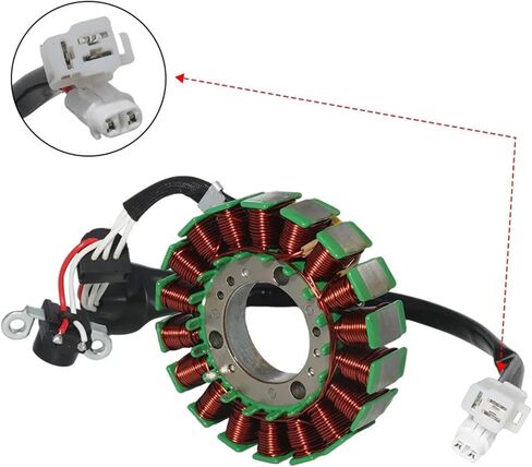 لفائف Stator Magneto للدراجات النارية لـ VP125 X-City YP125R Tech Max X-Max Sports Skycruiser YP125RA 1B9-H1410-00 ملحقات in Kuwait