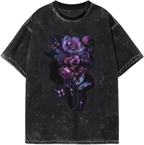 الرجال الضخم tirts tee roould fit fit short short streetwear streetwear baggy baggy tops supged supged tops in Saudi Arabia