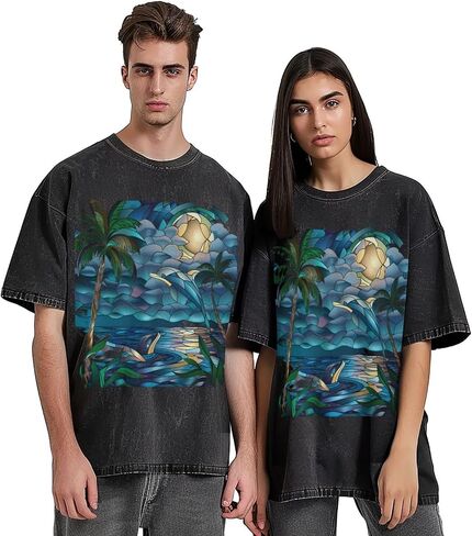 الرجال الضخم tirts tee roould fit fit short short streetwear streetwear baggy baggy tops supged supged tops in Saudi Arabia