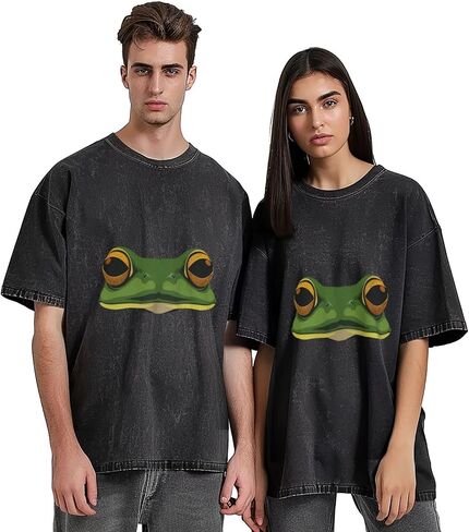 Men Oversized T Shirts Vintage Tee Loose Fit Short Sleeve Casual Streetwear Baggy Washed Unisex Tops in Saudi Arabia