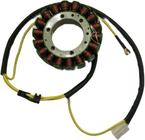 دراجة نارية Magneto Coil Fit XV1100 XV750 XV700 Virago 1100 750c 1986-1999 4pp-81410-00 شحن مولد in Kuwait