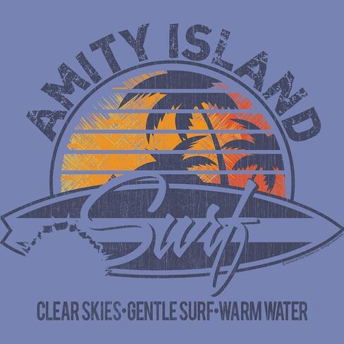 American Classics Jaws 1975 American Shark Thriller Film Spielberg Movie Adult T-Shirt Tee in Saudi Arabia