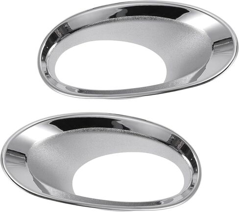 Fog Light Cover Trim for Honda CR-V 2010-2011 Front Left,Front Right Fog Light Lamp Cover Trim Bezel ABS 1 Pair Silver Tone in Saudi Arabia