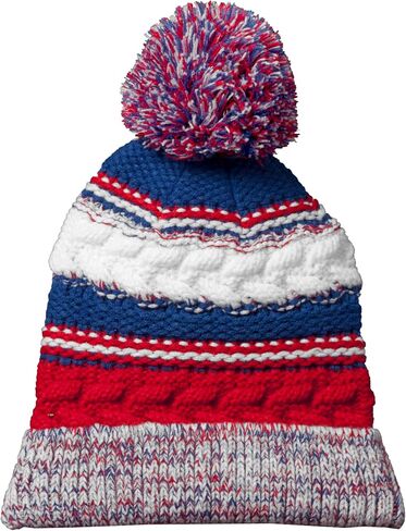 Sport-Tek للجنسين بوم بوم فريق Beanie | قبعة صغيرة للرجال والنساء ، عزل دافئ ، ألوان جريئة وبوم كبير الحجم in Kuwait