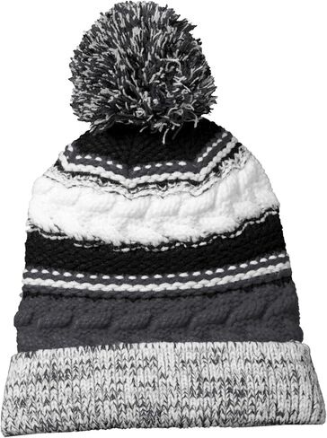 Sport-Tek للجنسين بوم بوم فريق Beanie | قبعة صغيرة للرجال والنساء ، عزل دافئ ، ألوان جريئة وبوم كبير الحجم in Kuwait