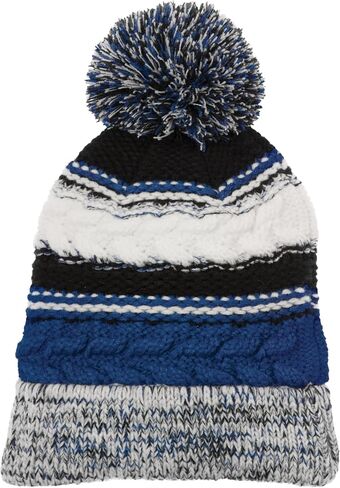 Sport-Tek للجنسين بوم بوم فريق Beanie | قبعة صغيرة للرجال والنساء ، عزل دافئ ، ألوان جريئة وبوم كبير الحجم in Kuwait