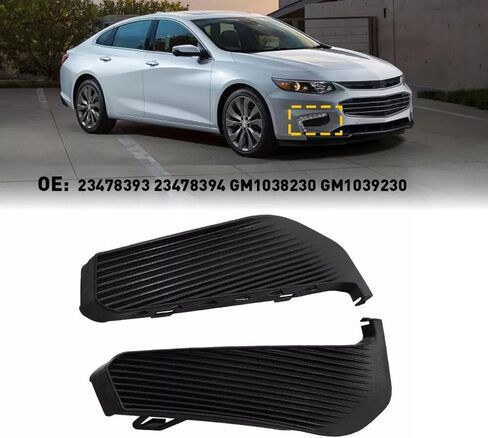 GearUp Fog Light Cover Driver and Passenger Side for Chevy Malibu 2016-2018 Replacement for 23478393, 23478394 in Saudi Arabia