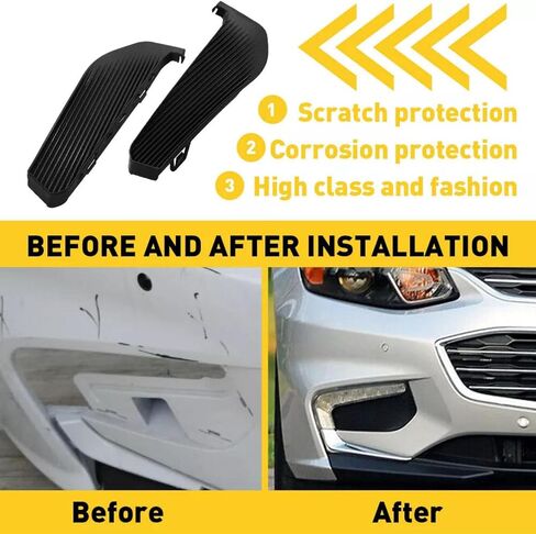 GearUp Fog Light Cover Driver and Passenger Side for Chevy Malibu 2016-2018 Replacement for 23478393, 23478394 in Saudi Arabia