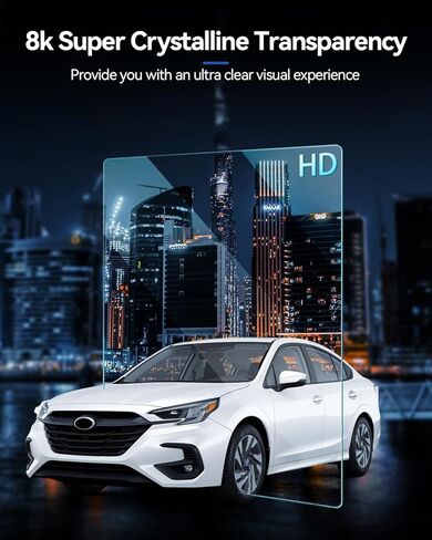 2PCS Car Screen Protector for 2024 2023 2022 2021 2020 Subaru Outback Legacy STARLINK Accessories Navigation Nano Touchscreen Protector Film HD Clear Bubble Free 11.6'' in Saudi Arabia