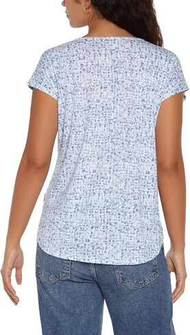 Orvis Women Linen Top Short Sleeve Top in Saudi Arabia