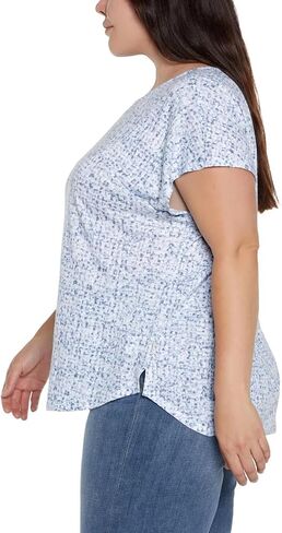 Orvis Women Linen Top Short Sleeve Top in Saudi Arabia