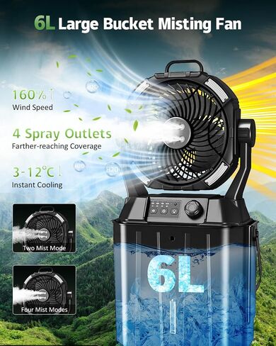 Small Desk Fan for Office, USB Rechargeable Table Fan with 3 Speeds, Quiet Small Portable personal Fan 60 ° Up and Down Rotated, Ideal for The Home, Office, Dorm in Saudi Arabia