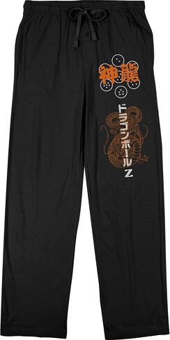Dragon Ball Z Dragon Balls Men's Black Sleep Pajama Pants in Saudi Arabia