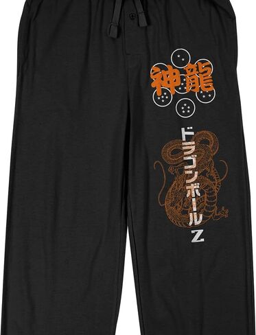 Dragon Ball Z Dragon Balls Men's Black Sleep Pajama Pants in Saudi Arabia