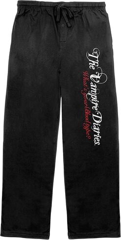 BioWorld The Vampire Diaries Logo Presents Black Pants in Saudi Arabia