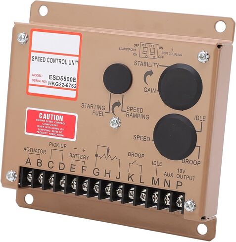ESD5500E Electronic Engine Governor, Closed Loop Generator Speed Controller, Corrosions and Temperature Resistant, All Weather Reliability in Kuwait